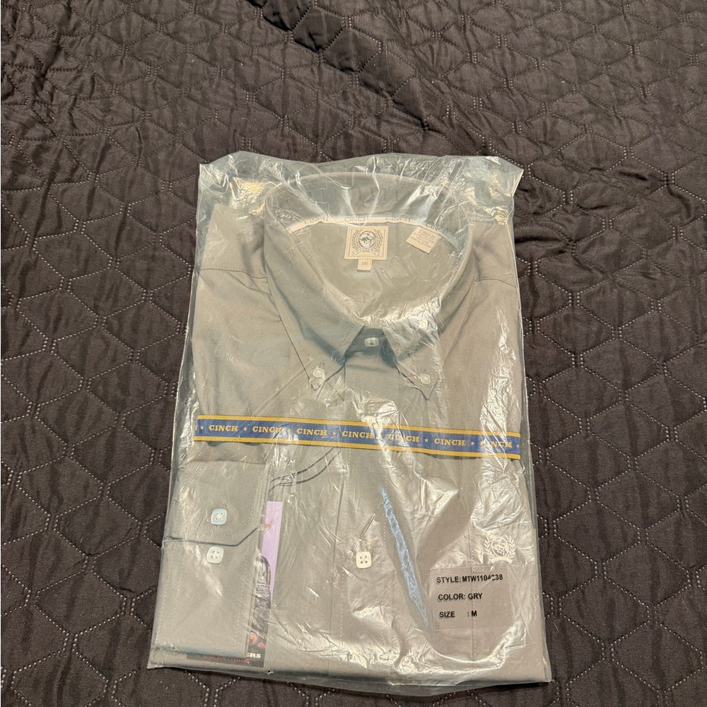 Cinch Men's Gray Shirt